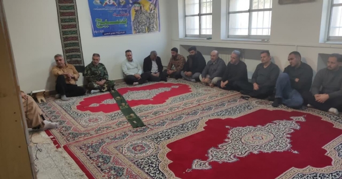 برگزاری مراسم هفته بسیج در پایگاه بسیج مجتمع شیمیائی آبیک