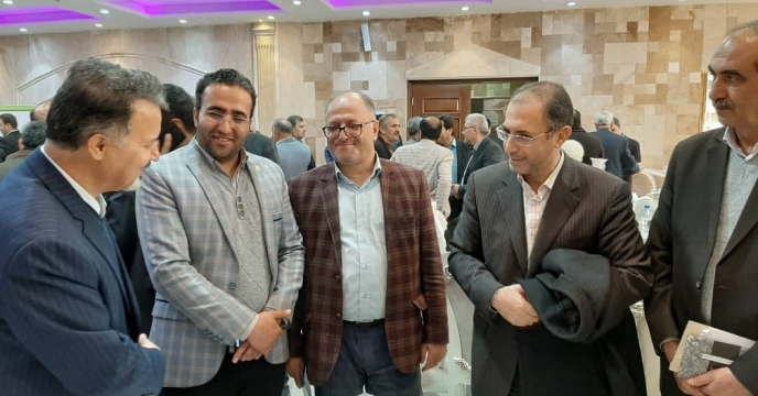 حضور معاونین سازمان جهاد کشاورزی قزوین در دومین همایش ترویجی معرفی سبد محصولات شرکت خدمات حمایتی کشاورزی در استان قزوین