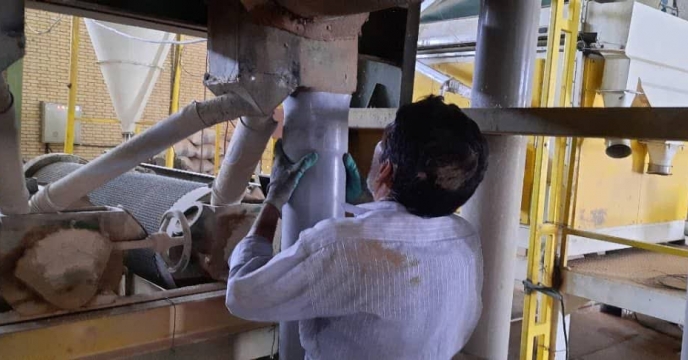 انجام تعمیرات و سرویس قطعات دستگاه بوجاری در شرکت خدمات حمایتی کشاورزی استان سیستان و بلوچستان 