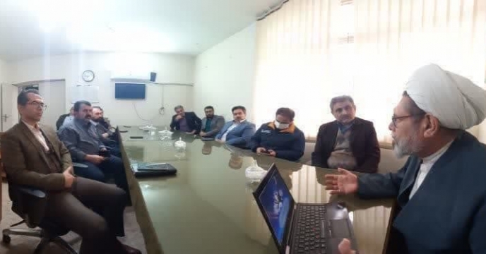 دیدار و گفتگوی صمیمی حجت الاسلام سایری مسئول حوزه نمایندگی ولی فقیه سازمان جهادکشاورزی استان گلستان  با همکاران ستادی ودستگاههای وابسته  بمناسبت فرارسیدن حلول ماه مبارک رمضان 