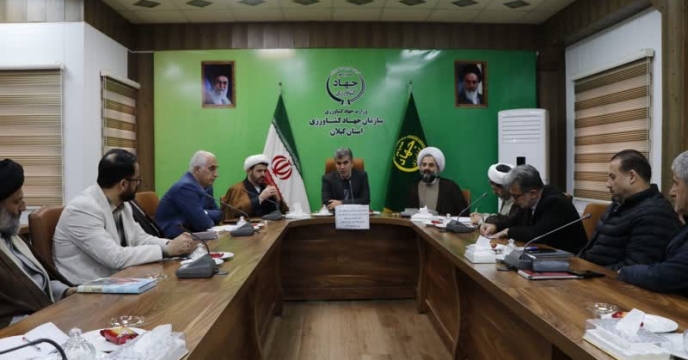 حضور مهندس همتی در جلسه هماهنگی اعضای استانی کمیته روستایی و عشایری ستاد دهه فجر استان گیلان برگزار شد. 