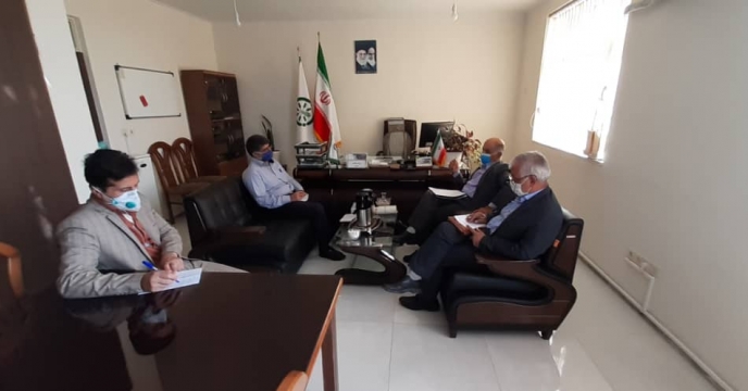 جلسه با مدیر سازمان تعاونی روستایی