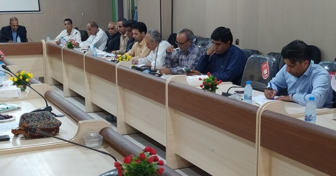 حضور مدیر شرکت خدمات در دومین جلسه برنامه ریزی کشت های پاییزه در شهرستان بمپور