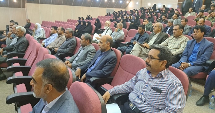 حضور نماینده ایثارگران شرکت در یادواره شهدای هفته دولت 