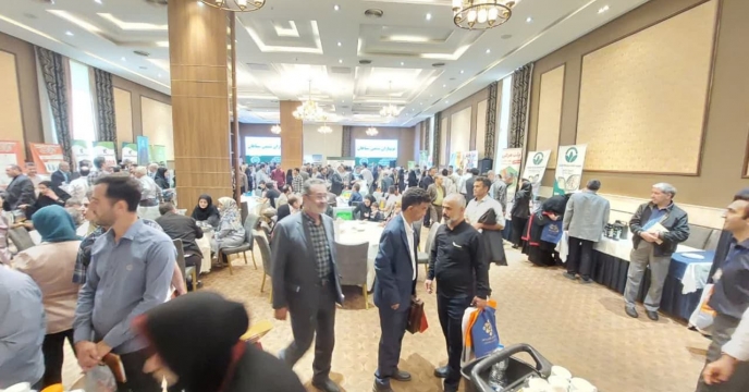 حضور مهندس حاجاني مدير اتحاديه کود استان همدان در همايش آموزشي ترويجي و معرفي محصولات سبد کودي 
