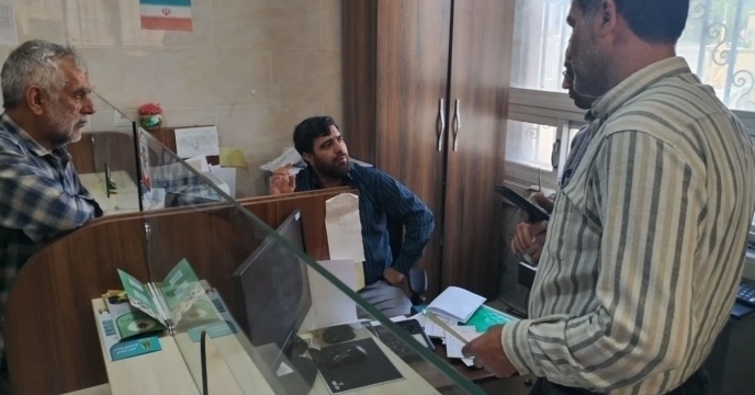 بازدید از انبار کارگزاری شرکت تعاونی تولید روستایی خضرا کشت سین از شهرستان برخوار وآموزش ثبت اطلاعات در سامانه جامع انبارها