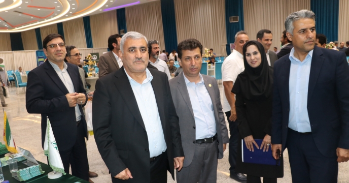 حضور و بازدید مدیریت محترم باغیانی، زراعت، حفظ نباتات استان آذربایجان غربی در دوازدهمین همایش ترویجی و معرفی سبد کالای شرکت و تولید کنندگان طرف تفاهم نامه با شرکت خدمات حمایتی کشاورزی بمناسبت هفته دولت