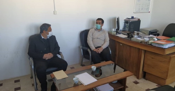 دیدار مدیر شرکت با رئیس اداره حقوقی سازمان جهاد کشاورزی خراسان جنوبی