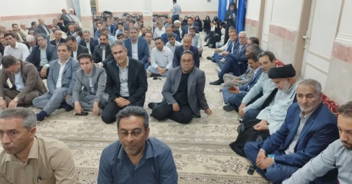 دیدار مدیریت وکارکنان  شرکت خدمات حمایتی کشاورزی لرستان با نماینده ولی فقیه و امام جمعه شهرستان خرم آباد