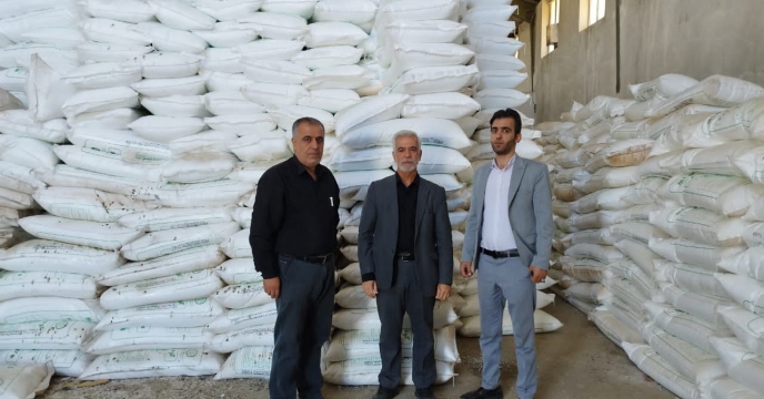 بازدید میدانی مدیر شرکت خدمات حمایتی کشاورزی لرستان از انیار های ذخیره کارگزاران لرستانی