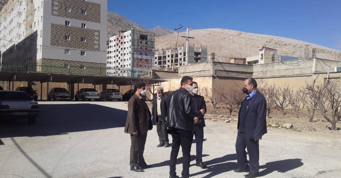  گزارش تصویری بازدید مشترک مهندس محمود خون زر مدیر امور مالی ستاد مرکزی کشور باهمراهی مهندس کامران ماسوری مدیر شرکت خدمات حمایتی کشاورزی لرستان ومعاونت ایشان ومسوول مالی  از ساختمان شرکت شعبه لرستان