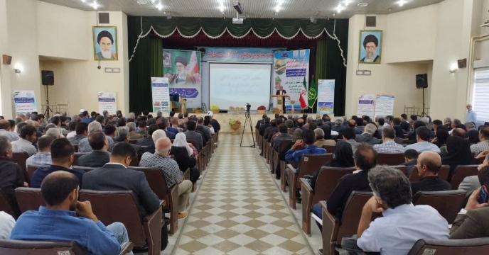 برگزاری  مراسم جشن شکر گزاری برداشت محصول گندم  و تجلیل از نمونه های بخش کشاورزی آذربایجان غربی  
