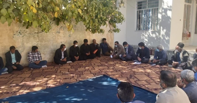  برگزاری جلسه صدور حواله الکترونيکي کود شیمیایی در بخش صمصامی استان چهارمحال وبختیاری