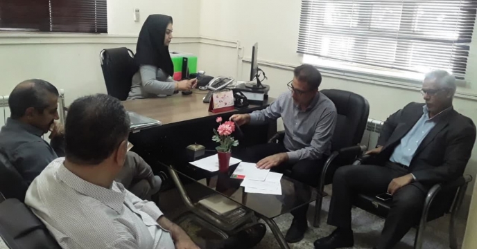 جلسه استعلام شارژ کپسول های آتشنشانی اداری و انبارهای ذخیره سازی استراتژیک شعبه لرستان