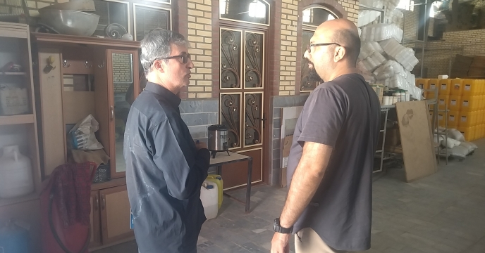 بازدید کارشناسان بازرگانی از واحد تولیدی کودهای زیستی و آلی