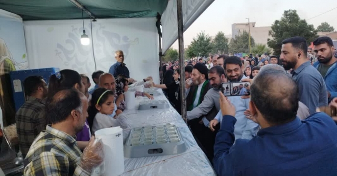حضور مدیر شرکت خدمات حمایتی کشاورزی در موکب شهدای جهاد کشاورزی  استان لرستان