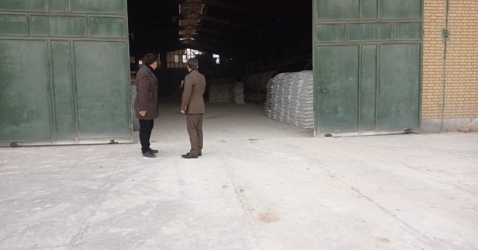 بازدید از انبار کارگزاران شهرستان شاهیندژ (20 دی ماه 1400)