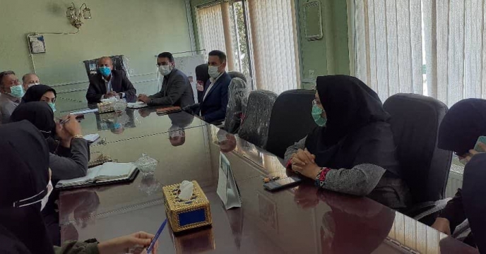 جلسه هماهنگی توزیع کودهای شیمیایی بر اساس حواله های الکترونیکی در مدیریت جهاد کشاورزی شهرستان فارسان  
