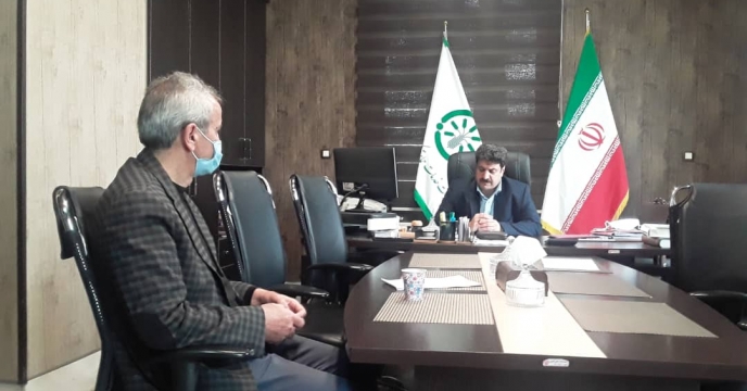 گفتگوی مدیر شرکت خدمات حمایتی لرستان با  کارگزاران توزیع نهاده های کشاورزی شهرستان الیگودرز