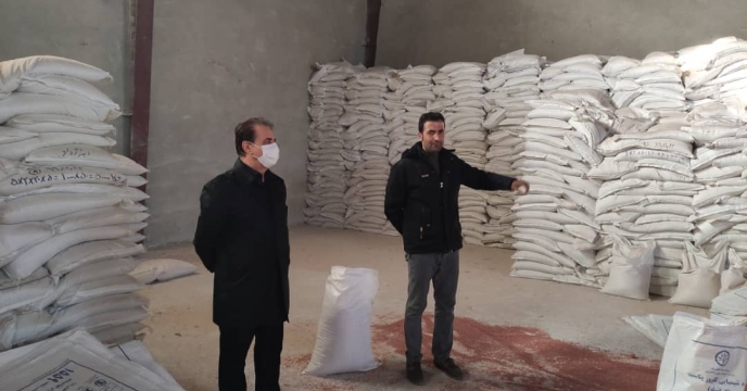 بازدید مدیریت محترم آذربایجان غربی از انبار مرکزی شرکت (13 آذر ماه 1400)
