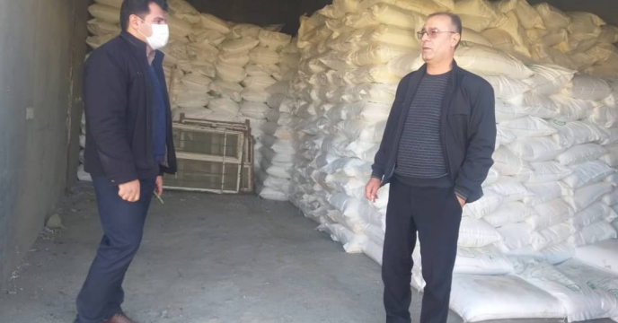 بازدید از انبار کارگزاران شهرستان سردشت (21 آذر ماه سال 1400)