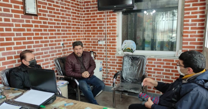 بازدید از انبار  کارگزاران ارومیه توسط مدیریت و معاون فنی شرکت خدمات حمایتی