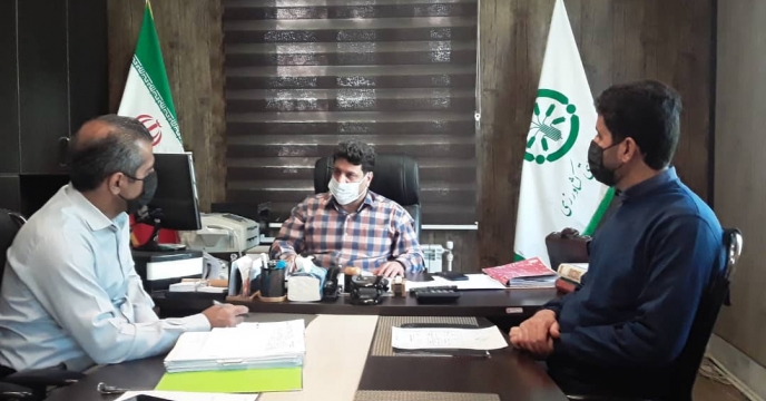 جلسه  مدیرشرکت خدمات حمایتی جهادکشاورزی استان لرستان با مسوولین حراست وحمل ونقل شرکت شرکت خدمات حمایتی شعبه لرستان 