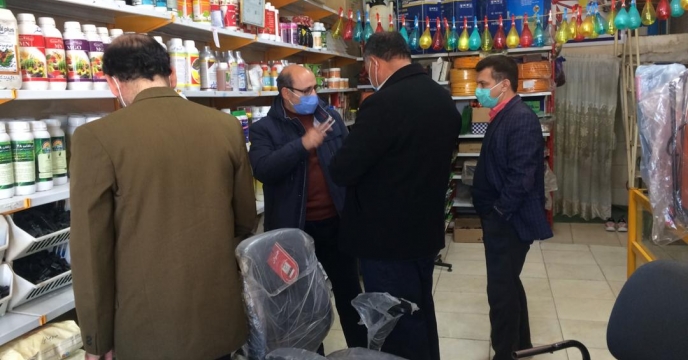 بازدید و پایش مراکز فروش خصوصی کود در شهرستان قاین