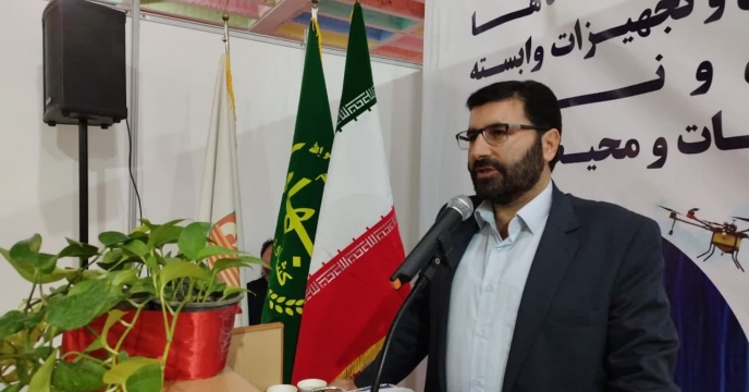 بازدید معاون هماهنگی امور اقتصادی استاندار آذربایجان‌غربی از غرفه شرکت خدمات حمایتی کشاورزی درچهاردهمین نمایشگاه بین المللی صنایع و ماشین آلات کشاورزی ارومیه   