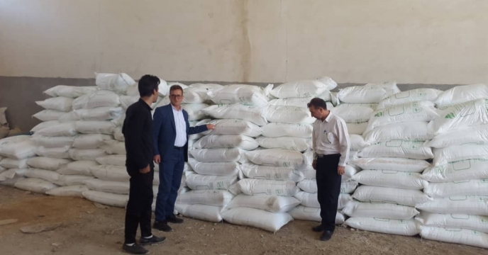 بازدید میدانی  کارشناسان رصد و پایش شرکت خدمات حمایتی کشاورزی  از انبارهای ذخیره شهرستان الیگودرز در استان لرستان
