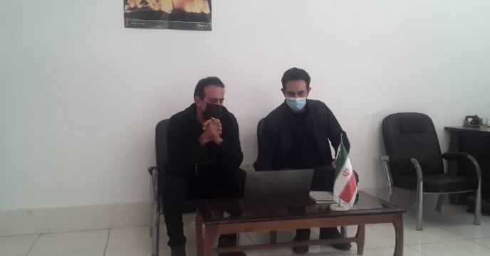آموزش عملی  حواله الکترونیک به کارگازاران شهرستان خرم آباد(ده پیر) در سامانه حمل ونقل وتوزیع نهاده های کشاورزی