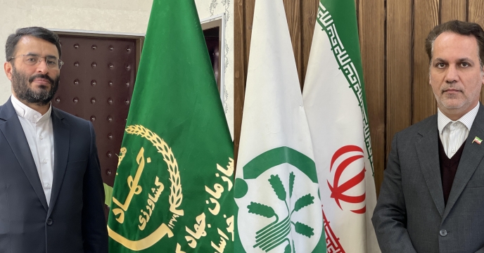 تقدیر ریاست سازمان جهاد کشاورزی خراسان رضوی از مدیر شرکت خدمات حمایتی کشاورزی استان