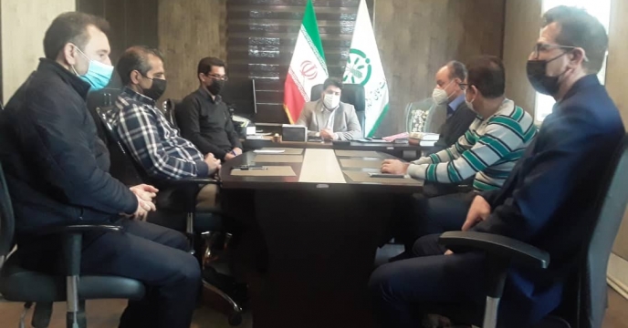 جلسه پیگیری جذب مانده سهمیه کودهای شیمیایی کارگزاران شهرستان خرم آباد با حضور مسوولین بازرگانی و  پایش شعبه ی لرستان