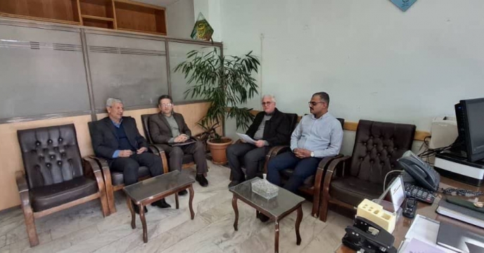 برگزاری جلسه مدیر مکانیزاسیون سازمان جهاد کشاورزی استان اصفهان با معاون فنی و تولیدی شرکت خدمات کشاورزی استان