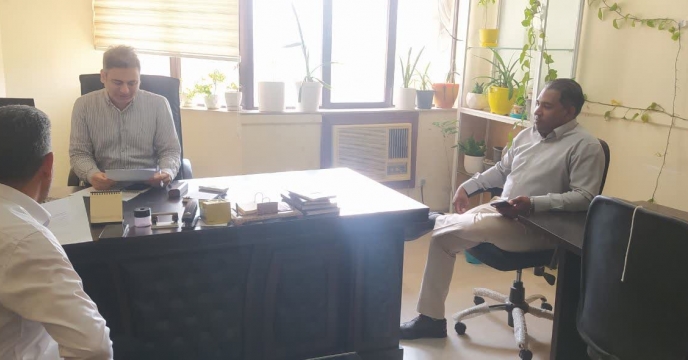 برگزاری جلسه در شرکت خدمات حمایتی کشاورزی استان هرمزگان با حضور مدیران مرکز مکانیزاسیون استان