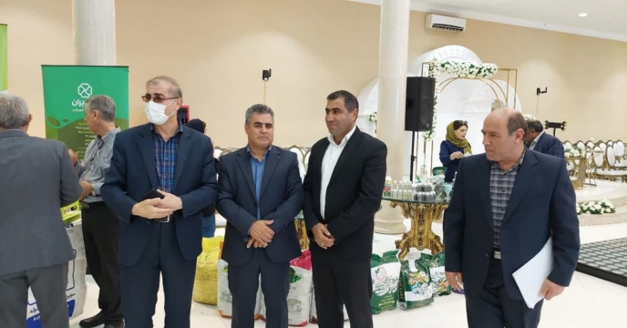 حضور مهند حلالي در همايش آموزشي ترويجي و معرفي محصولات سبد کودي شرکت خدمات حمايتي کشاورزي استان اردبيل