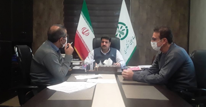جلسه ی بررسی اعتبارات وبر آورد تعمیر ونگهداری انبارهای ذخیره مرکزی شرکت خدمات حمایتی کشاورزی لرستان