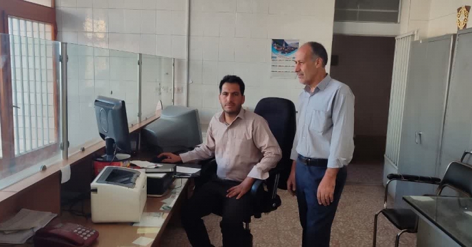 بازدید کارگروه پایش از انبار کارگزاری تعاونی پیروزی 