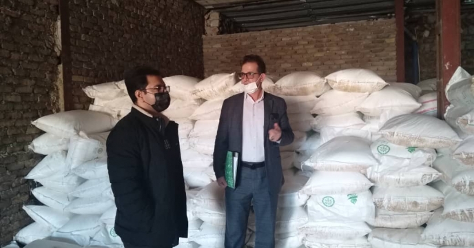 موجودی برداری عینی کارگروه رصد و پایش شعبه لرستان از انبارهای ذخیره وتوزیع نهاده های کشاورزی کارگزاران شهرستان کوهدشت