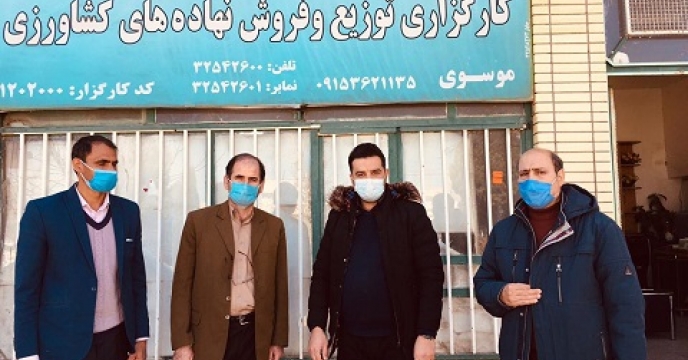 پایش و بازرسی از کارگزاری سید حسن موسوی در شهرستان قاین