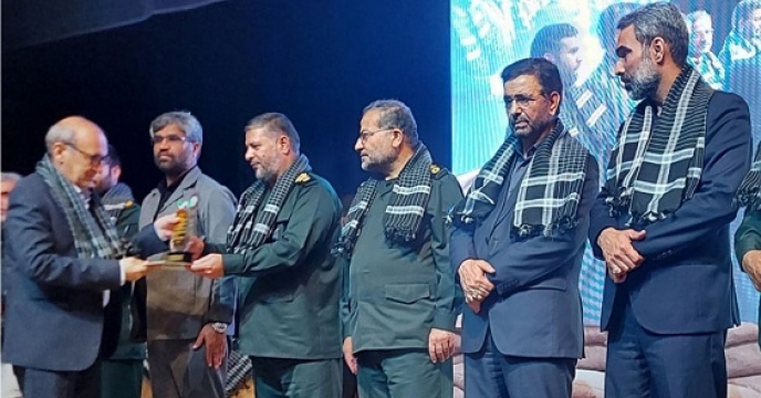 حضور نماینده شرکت دربرگزاری اولین یادواره شهدای گرانقدر در هفته دولت 