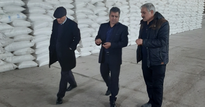 بازدید از انبار کمی آباد شعبه اردبیل 