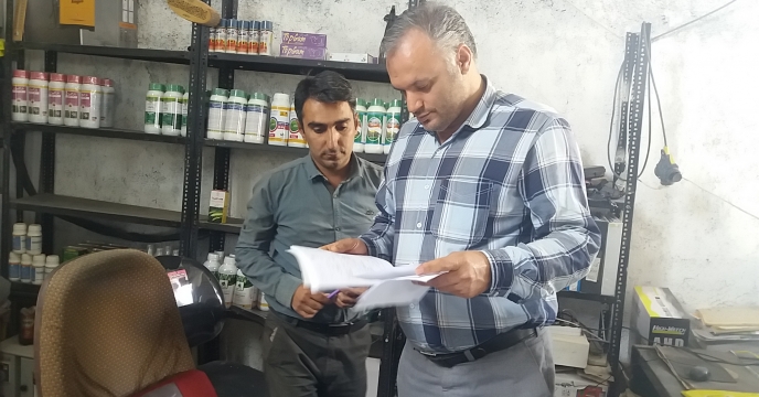 بازدیدازانبارکارگزاران شهرستان صحنه