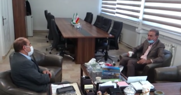 برگزاری جلسه با مدیر زراعت استان در خصوص توزیع کود کشت قراردادی