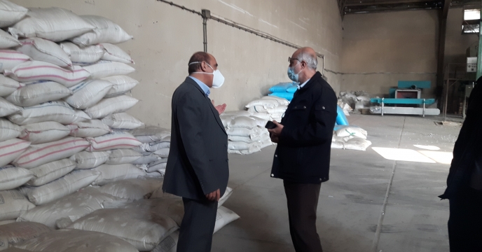 بازدید کارشناسان مدیریت حسابرسی و بازرسی از انبار کارگزاران استان
