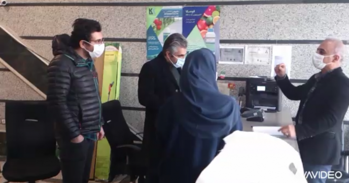 بازدید کارشناس مدیریت پایش شرکت از کارگزاری های استان البرز 