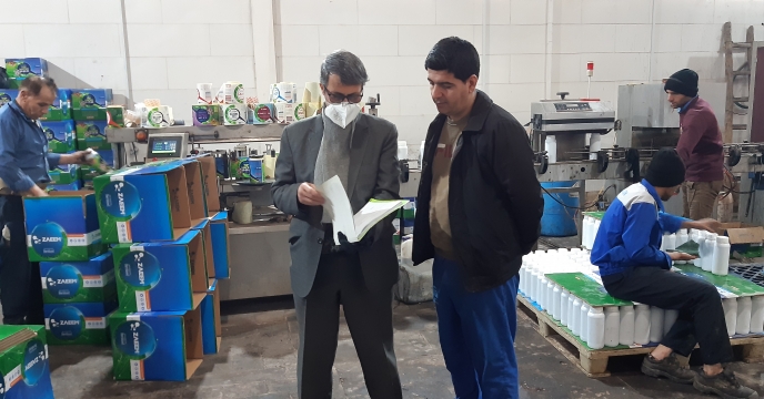 بازدید در معیت کمیته نظارت، بازرسی و کنترل کیفی کود استان قم 