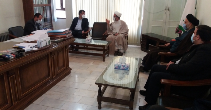 بازدید رئیس سازمان جهاد کشاورزی استان به همراه مسئول حوزه نماینده ولی فقیه از شرکت خدمات حمایتی کشاورزی