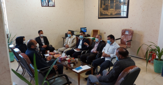 دیدار و نشست صميمى مدیر شرکت خدمات حمایتی کشاورزی استان بوشهر با تعدادى از کارگزاران شهرستان دشتستان 