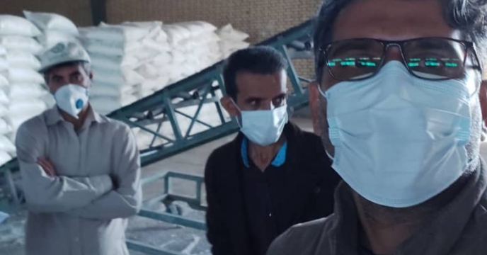 بازدید گروه پایش از انبار سازمانی بنداروز